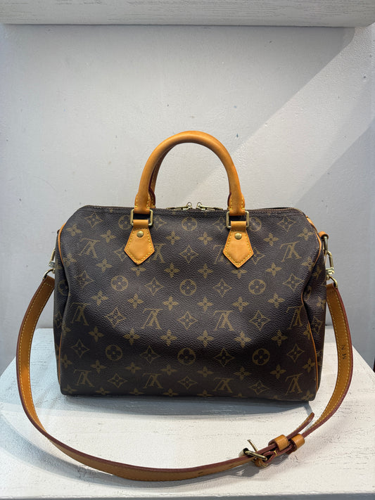 Louis Vuitton Speedy 30 Bandolier