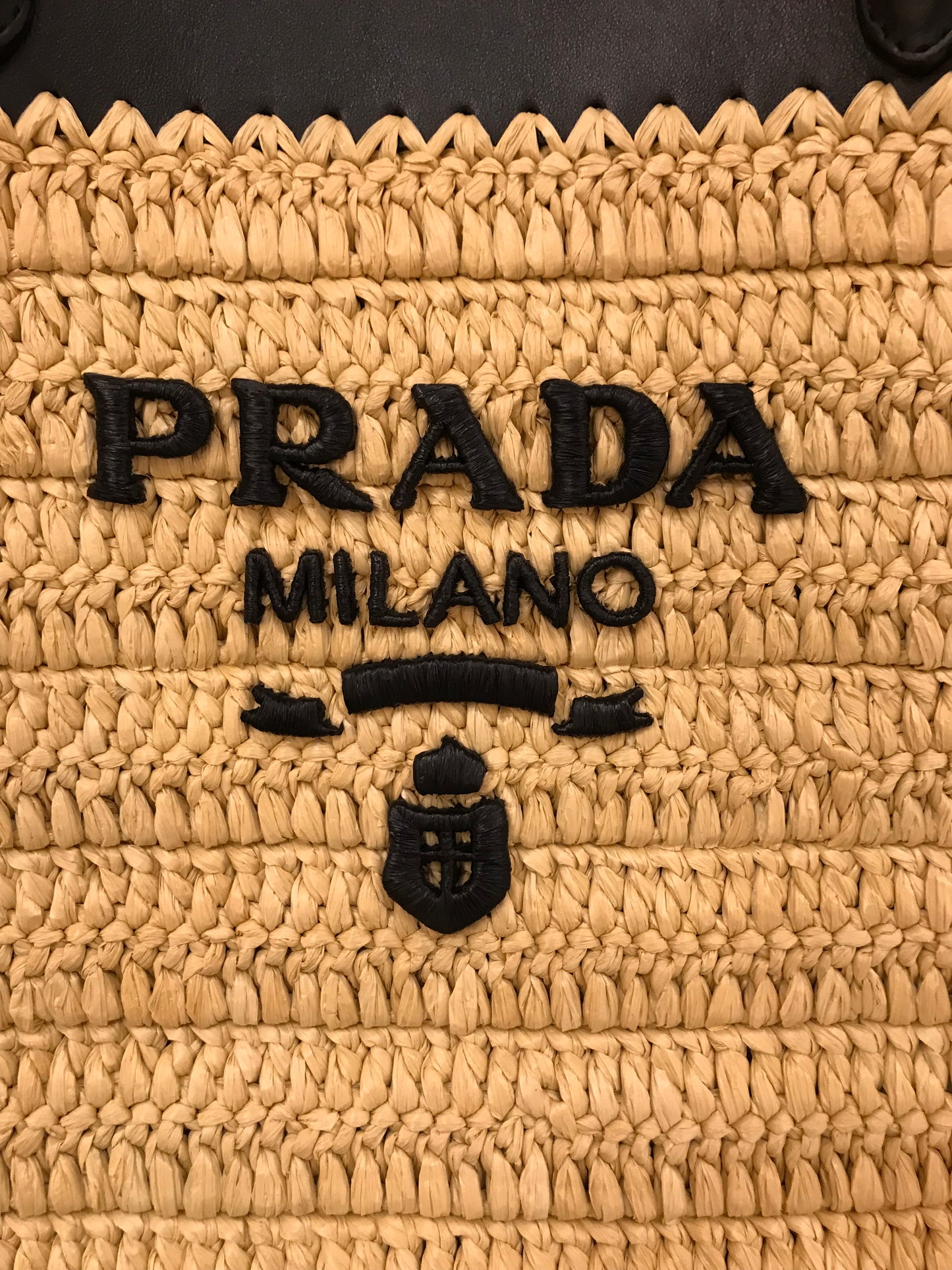 Prada Borsa in raffia