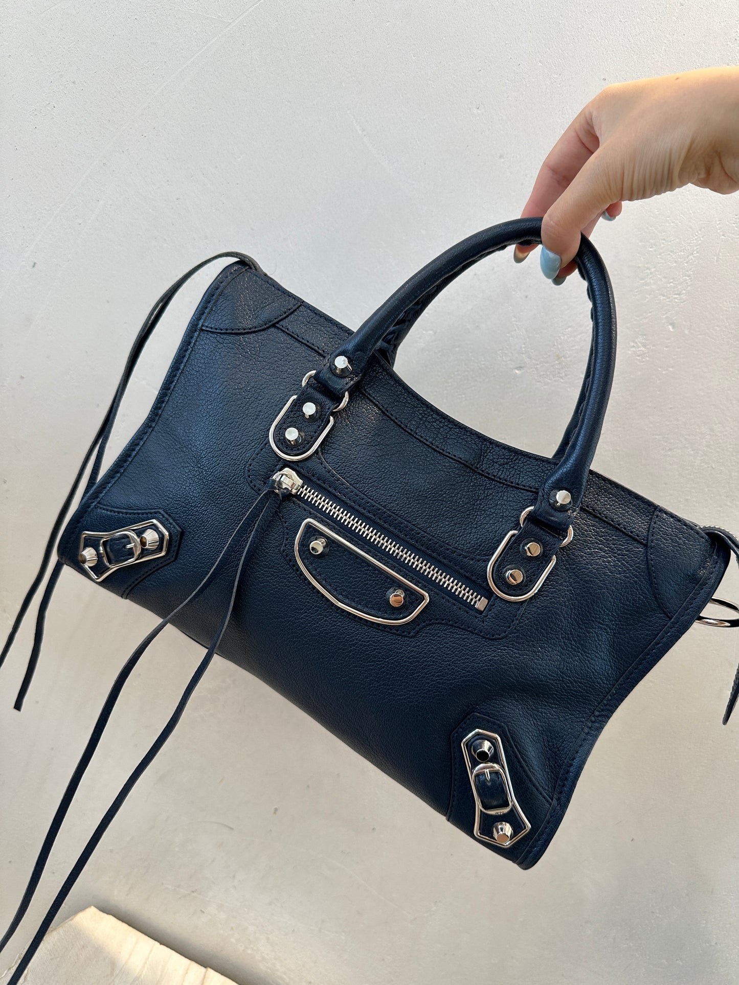 Balenciaga Classic Metallic Edge City Small