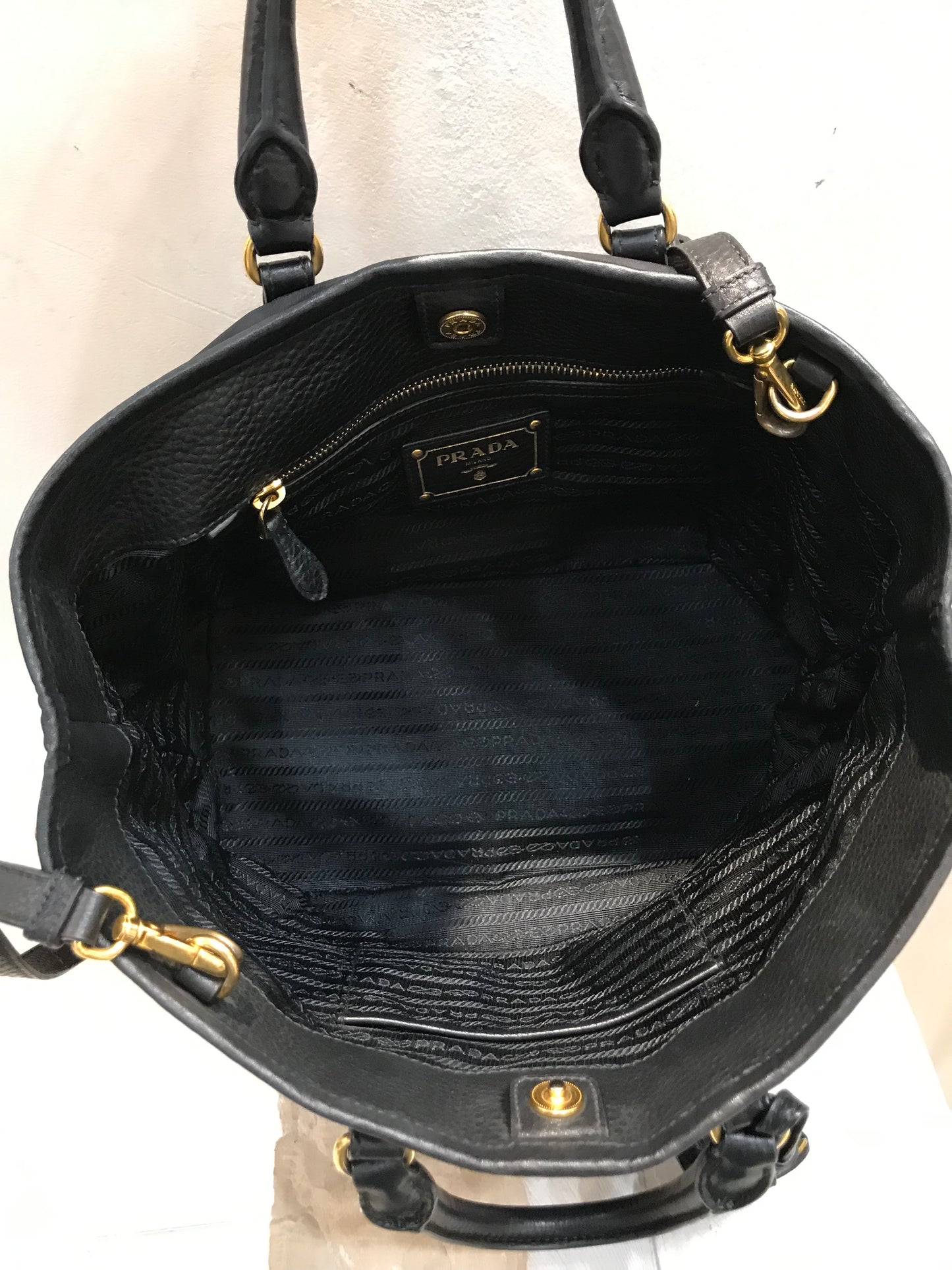 Prada Shopper in tela