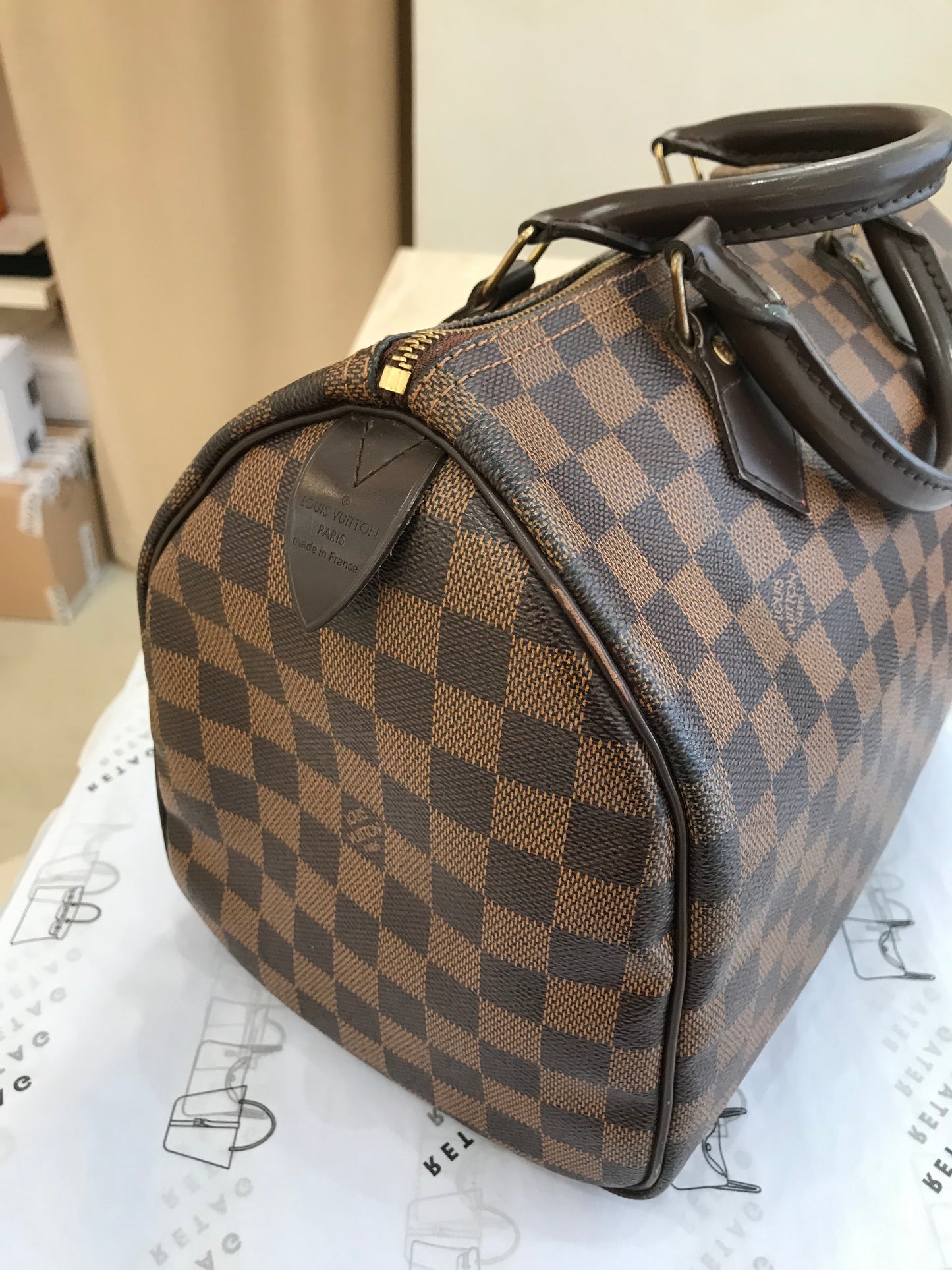 Louis Vuitton Speedy30 Damier