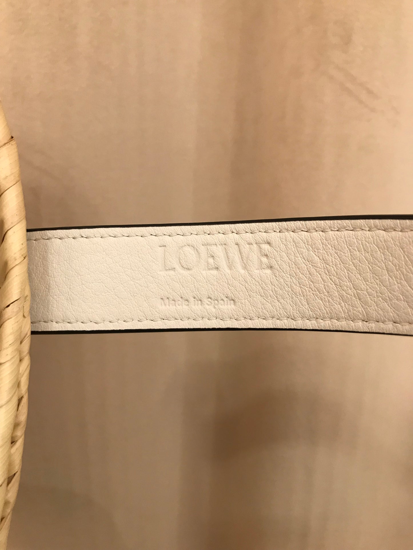 Loewe shopper in foglia di Palma