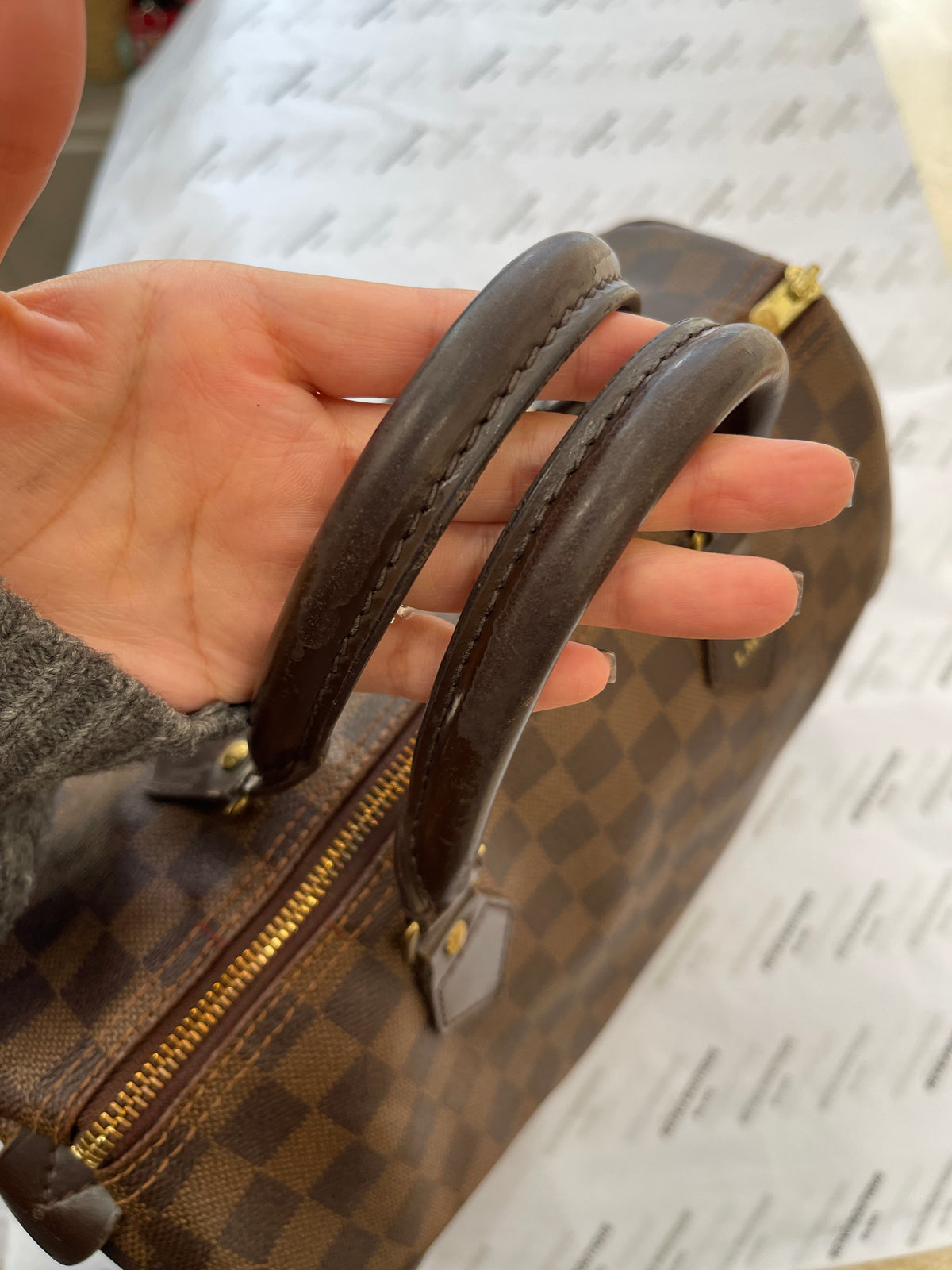 Louis Vuitton Speedy30 Damier