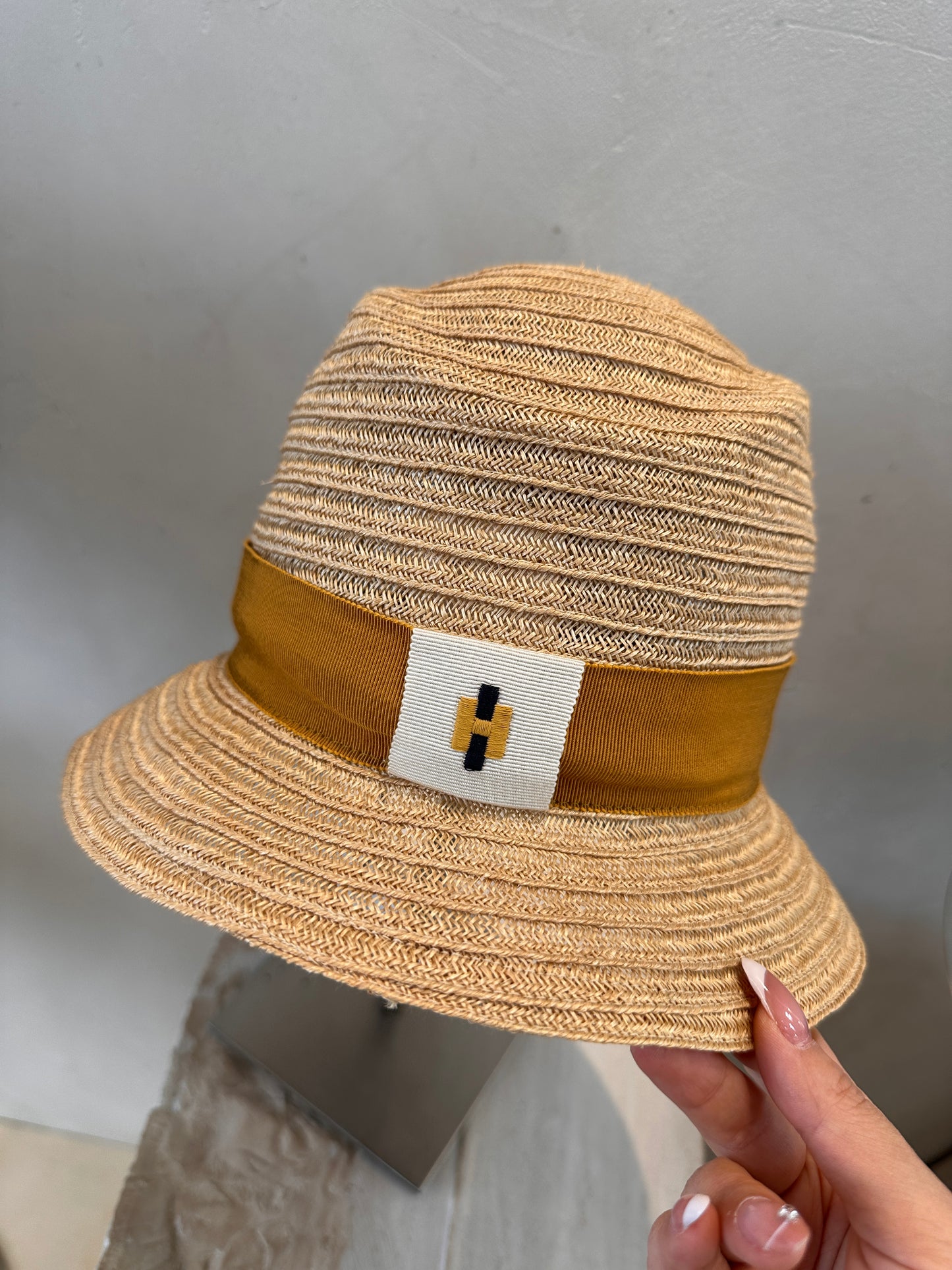 Cappello Hermès in paglia