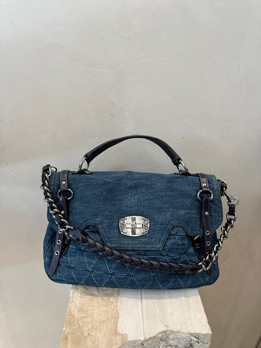 Miumiu Tote Bag in Denim