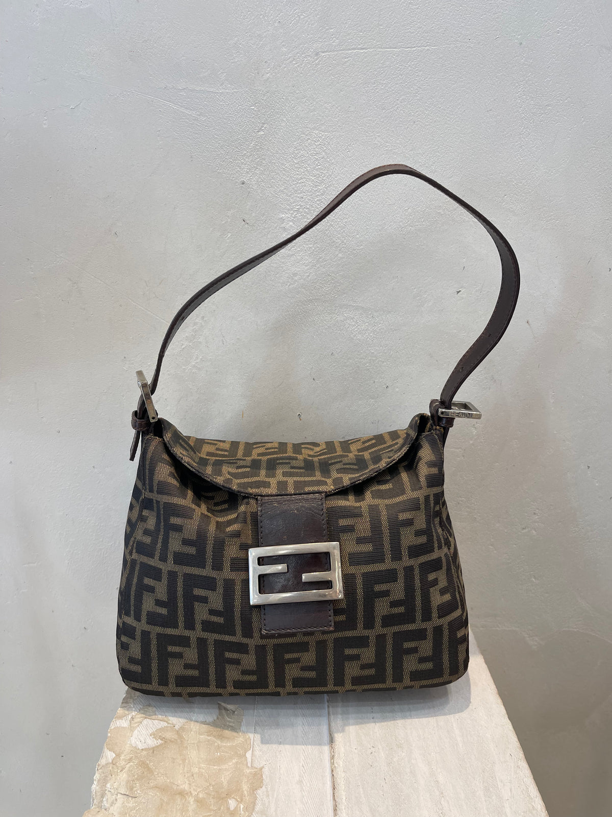 Fendi Zucca FF Baguette