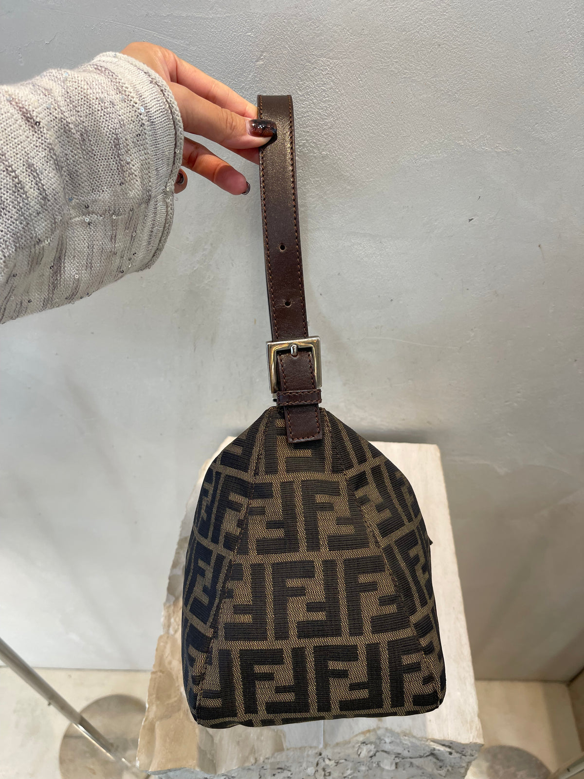 Fendi Zucca FF Baguette