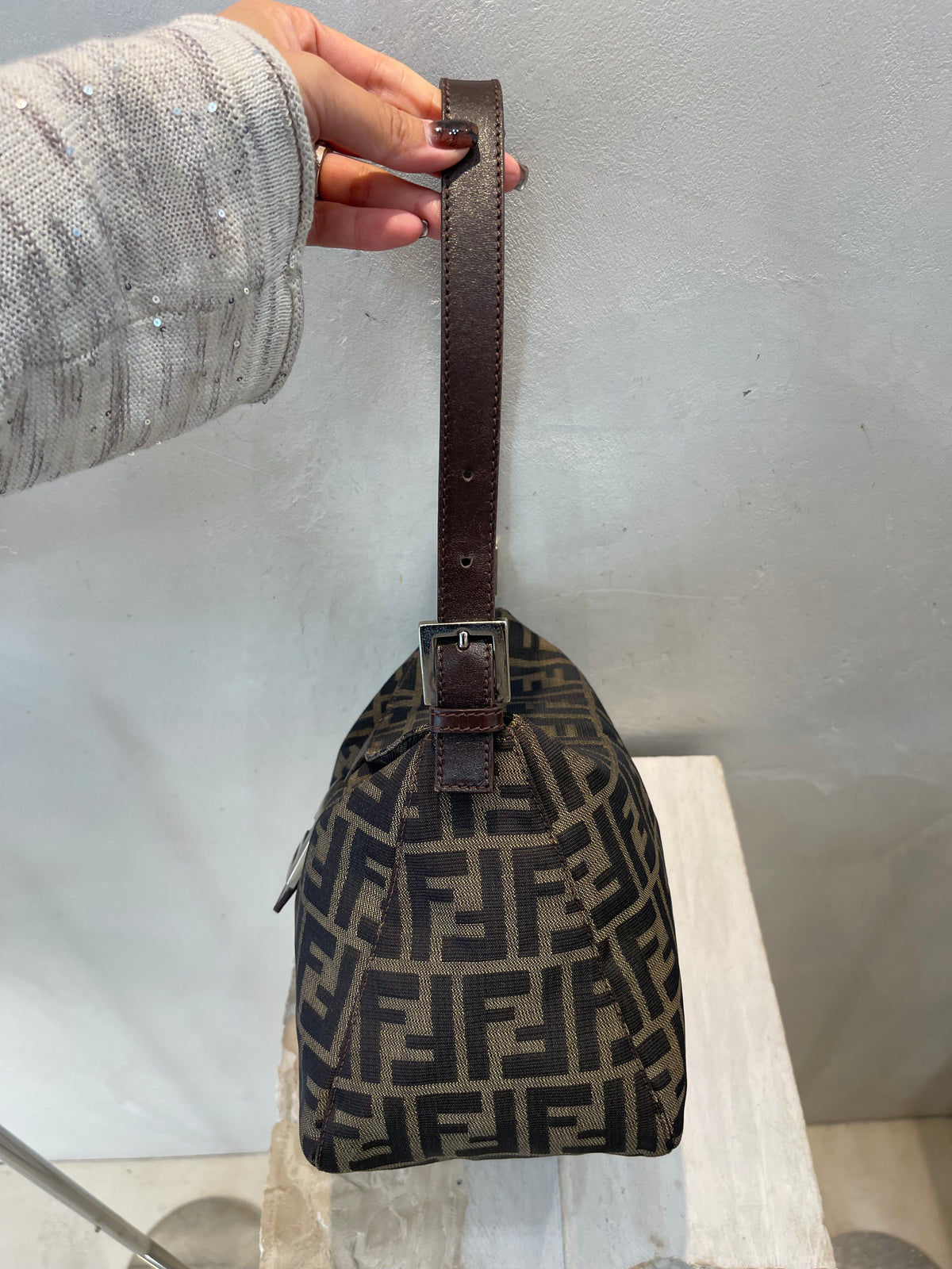 Fendi Zucca FF Baguette
