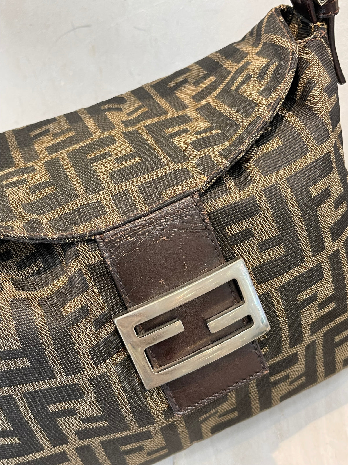 Fendi Zucca FF Baguette