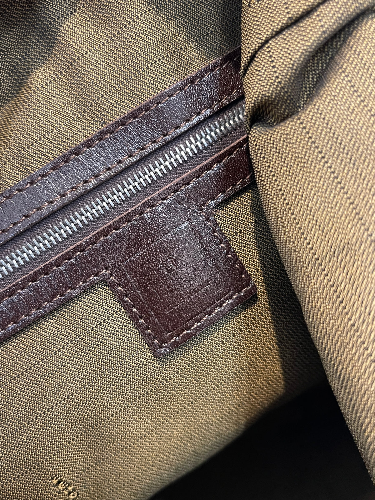 Fendi Zucca Hobo Shoulder Bag